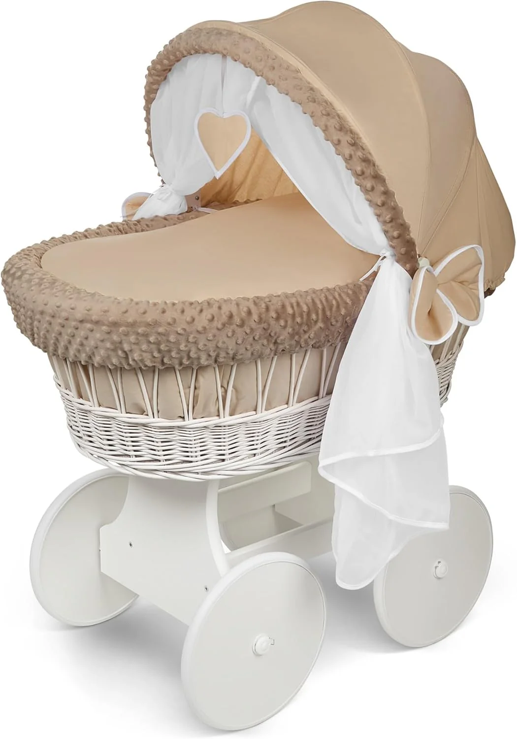 Moses Basket Bedding - only (Basket and Stand not Included)